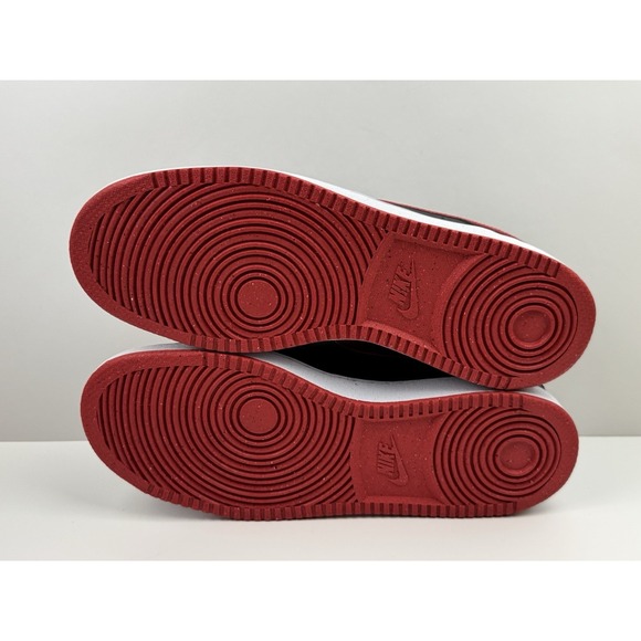 Nike Court Vision Lo NN Sneakers Men's Size 12 Black/Red/White FJ0685-010 - Picture 6 of 7